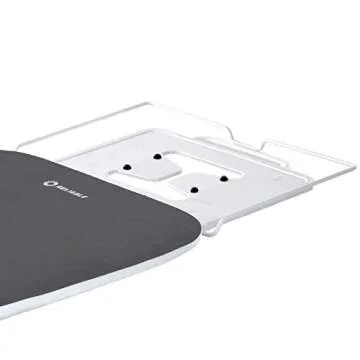 Reliable 120IB Home Ironing Board - Made in Italy Portable Ironing Board with Vera Foam Memory Foam Cover Pad, 7 Step Height Adjustment and Heavy-Duty Tube Frame Construction with Strong Iron Rest