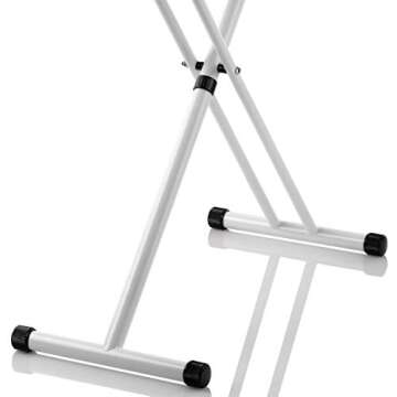 Reliable 120IB Home Ironing Board - Made in Italy Portable Ironing Board with Vera Foam Memory Foam Cover Pad, 7 Step Height Adjustment and Heavy-Duty Tube Frame Construction with Strong Iron Rest