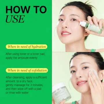 VEGANIFECT Mung Bean Serum, Enhancing Moisture Barrier, Gentle Exfoliation, for Glow Skin, Korean Skin Care, Vegan, 1.69 Fl Oz