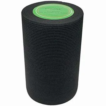 4 Inch Black Heavy Stretch Elastic Band for Sewing