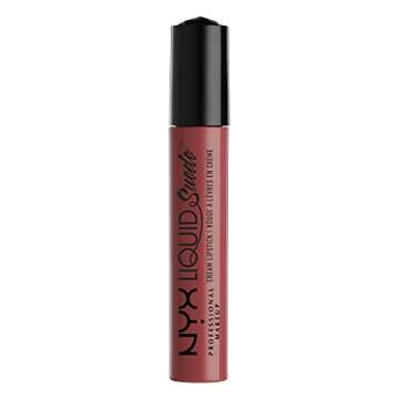 NYX Liquid Suede Matte Lipstick - Soft Spoken Pink Iridescent