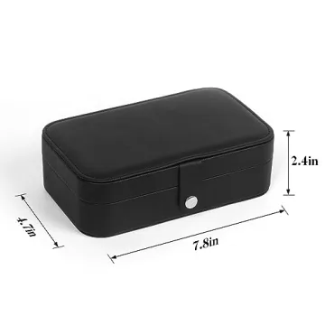 Stylish SLOZO Travel Jewelry Box - Compact & Elegant