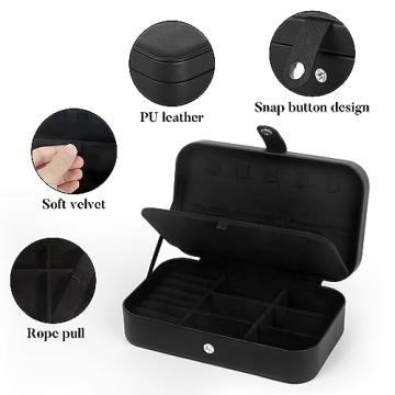 Stylish SLOZO Travel Jewelry Box - Compact & Elegant