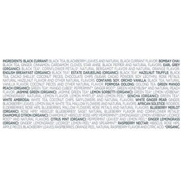 Tea Forte Tea Chest with 40 Infusers for Tea Lovers