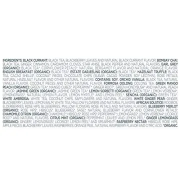 Tea Forte Tea Chest with 40 Infusers for Tea Lovers