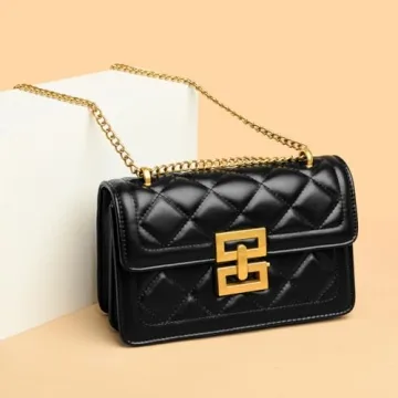 SAJOSE Quilted Crossbody Bag for Stylish Women