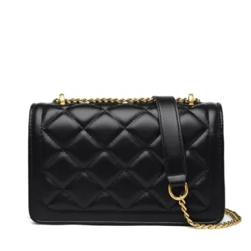 SAJOSE Quilted Crossbody Bag for Stylish Women