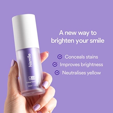 Hismile V34 Purple Toothpaste for Whiter Teeth