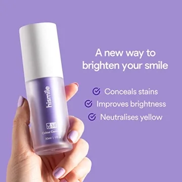Hismile V34 Purple Toothpaste for Whiter Teeth
