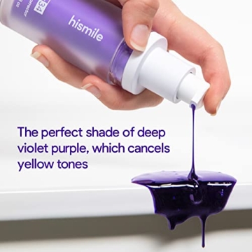 Hismile V34 Purple Toothpaste for Whiter Teeth