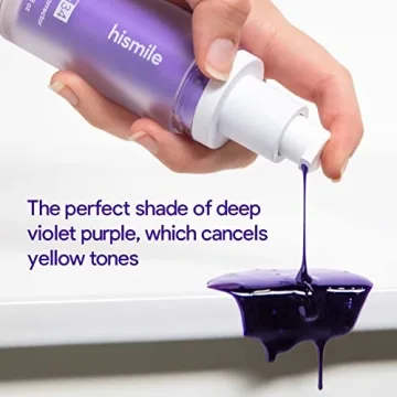Hismile V34 Purple Toothpaste for Whiter Teeth