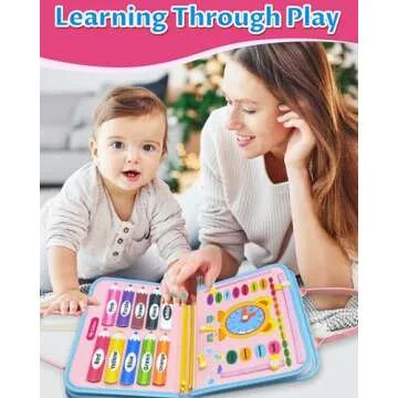 Exorany Busy Board Montessori Toys for Learning Fun