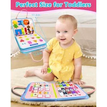 Exorany Busy Board Montessori Toys for Learning Fun