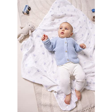 Stylish Organic Cotton Baby Cardigan Sweater