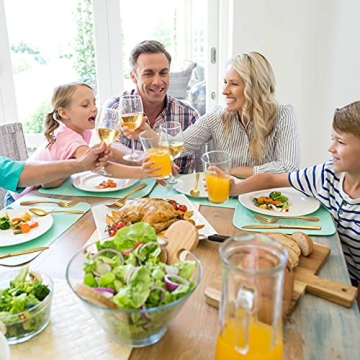 Matte Gold Silverware Set - GIOCOCO 20 PCS Stainless Steel Flatware Sets Thick Cutlery Set Durable Utensils Set Service For 4, Elegant Tableware Set For Home Kitchen and Restaurant, Dishwasher Safe