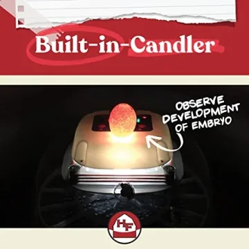 Nurture Right Egg Incubator - Automatic Turner & 360 View