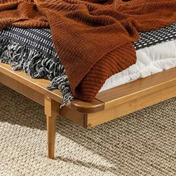 Stylish Queen Wood Spindle Bed for Modern Bedrooms