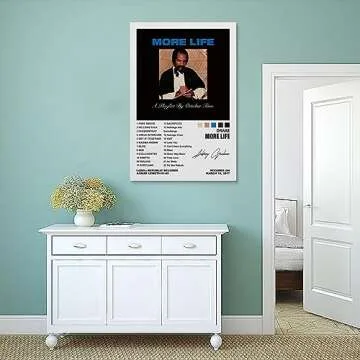 YELLOWV Drake Canvas Poster for Aesthetic Room Decor