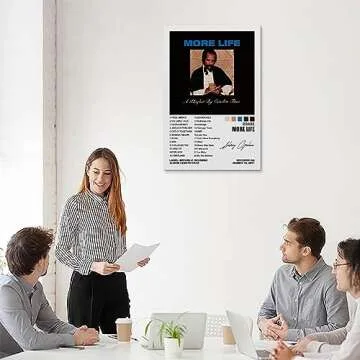 YELLOWV Drake Canvas Poster for Aesthetic Room Decor