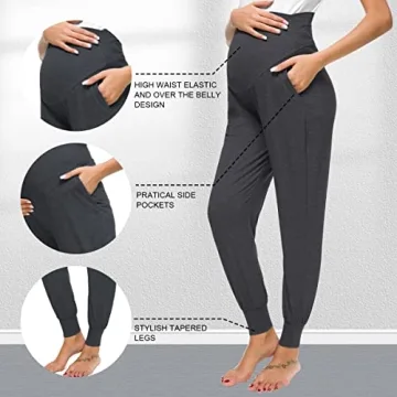 Liu & Qu Maternity Stretchy Comfortable Lounge Pants