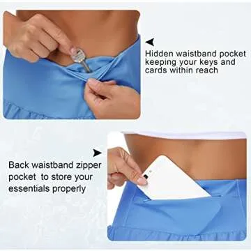 High Waisted Quick Dry Workout Shorts for Women