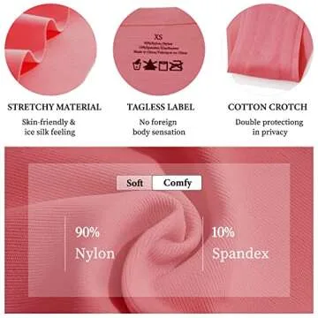 Which is Adjustable Seamless Underwear for Women String Bikini No Show Cheeky Panties Underwear Women Pack 6 XS-L