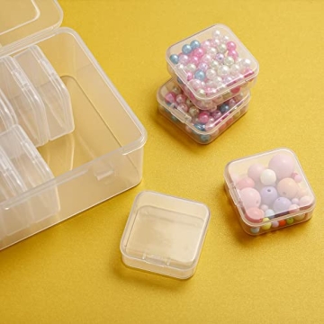 Mathtoxyz Small Bead Organizers for Craft Supplies