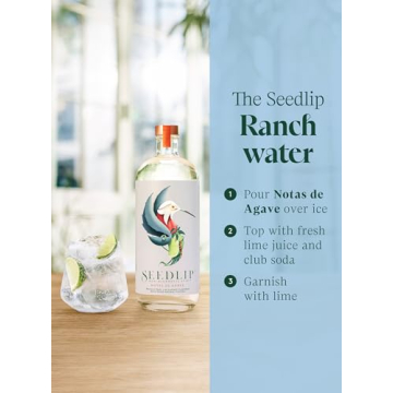 Seedlip Notas de Agave Non-Alcoholic Spirit 700ml | Zero Calories and Sugar