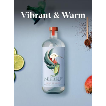 Seedlip Notas de Agave Non-Alcoholic Spirit 700ml | Zero Calories and Sugar