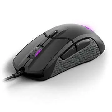 SteelSeries Rival 300, Optical Gaming Mouse - Black