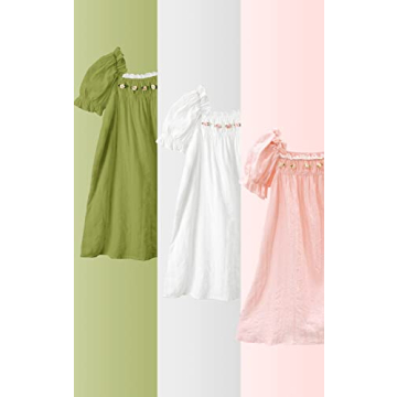 Buy BANGSAUR Vintage Girls' Cotton Dresses - 3-12 Years