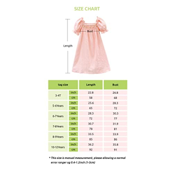 Buy BANGSAUR Vintage Girls' Cotton Dresses - 3-12 Years