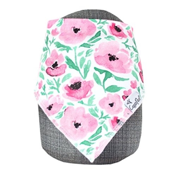 Stylish Copper Pearl Bandana Bibs for Drooling Babies