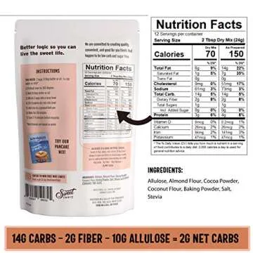 Keto Baking Mix Fudge Brownies - Gluten Free & Low Carb