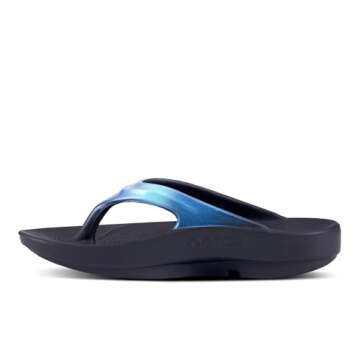 Stylish OOFOS OOlala Luxe Recovery Sandal for Women