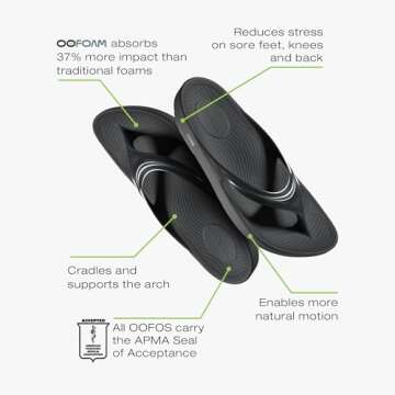 Stylish OOFOS OOlala Luxe Recovery Sandal for Women