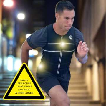 HYPERWEAR Hyper Vest ELITE Weighted Vest (Large 10 lbs) Adjustable Stretch CORDURA Fabric Zipper Thi...