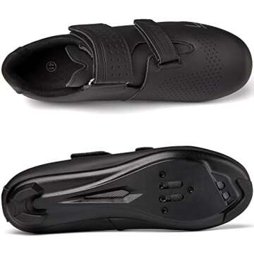 Mens Womens Cycling Shoes Compatible with Pelaton Road Bike Pelaton Shoes Riding Shoes Bicycle Pre-I...