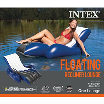 INTEX Premium Inflatable Lounge Chair for Pool & Beach