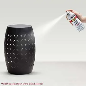 Rust-Oleum 285093 Stops Rust Spray Paint 12 Oz Matte Clear