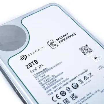 Seagate Exos X24 20TB HDD with 7200 RPM Performance