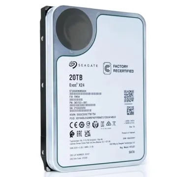 Seagate Exos X24 20TB HDD with 7200 RPM Performance