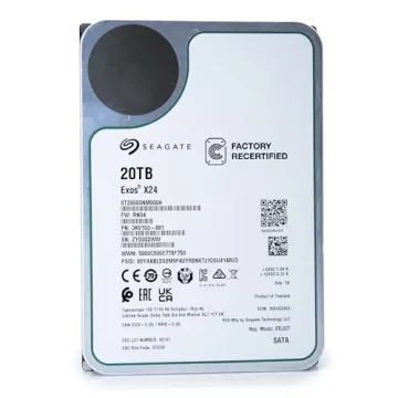 Seagate Exos X24 20TB HDD with 7200 RPM Performance