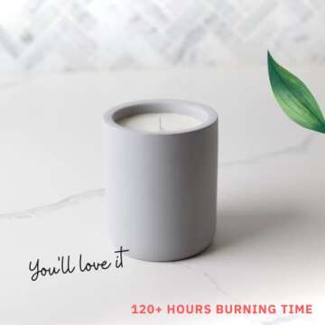 Lumin Pine Candle - 120 hr Long Lasting Soy Candles