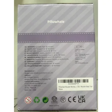 Pillowhale 4-in-1 Wooden Toddler Toys for Educational Play