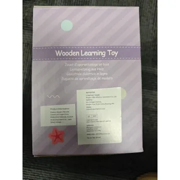 Pillowhale 4-in-1 Wooden Toddler Toys for Educational Play