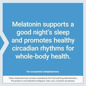 Life Extension Melatonin, 3 mg, Optimal Sleep Support, Healthy circadian Rhythms, Cellular Defense, Gluten-Free, Non-GMO, Vegetarian, 60 Capsules