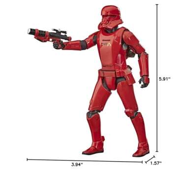 Collectible Star Wars Sith Jet Trooper Action Figure