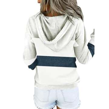 Dokotoo Women’s Stylish Sweatshirt with Pockets