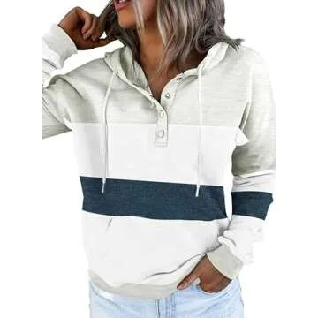 Dokotoo Women’s Stylish Sweatshirt with Pockets